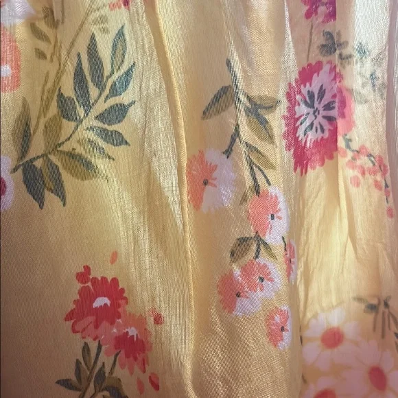 George Yellow Ruffle Dress - Picture 9 of 9